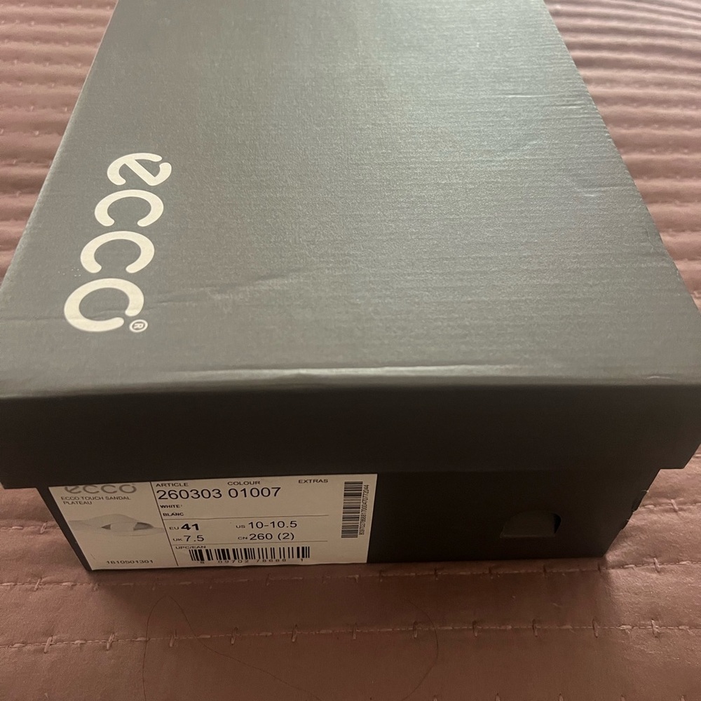 Ecco White Touch Sandal Size EU 42 - Picture 4 of 10